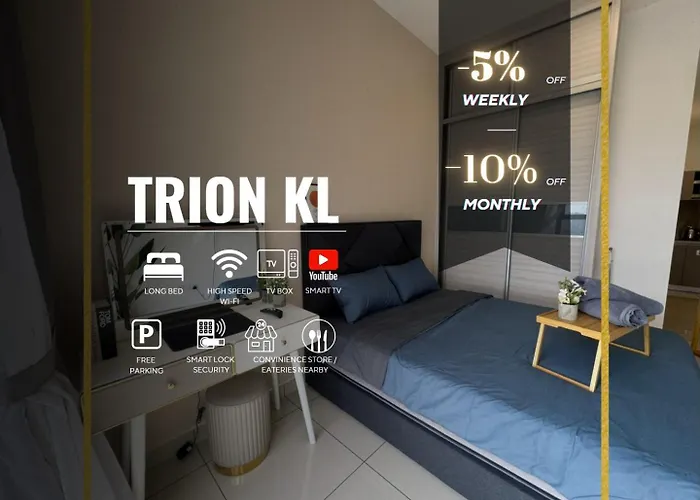 Trion Kl, Klcc Trx Ikea At Chan Sow Lin, Kuala Lumpur By One Guesthouse